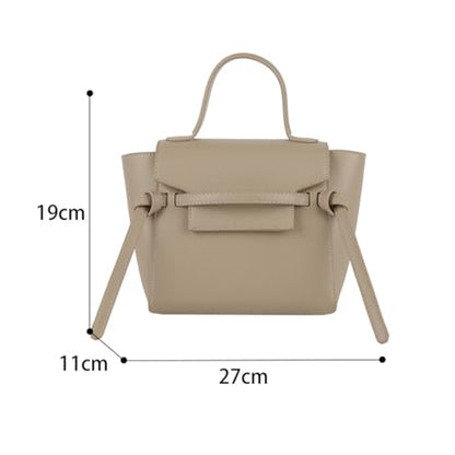 PRODUCTO 716-1 Bolsos tipo cartera de cuero de diseñador para mujer Bolso cruzado mediano con asa superior de grano de palma