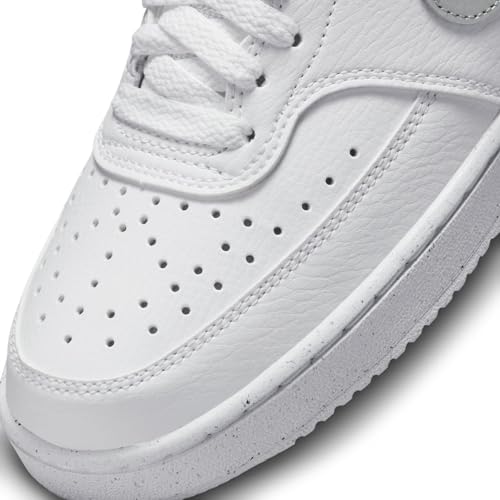 PRODUCTO 752-3 Zapatillas NIKE Wmns Court Vision Low Next Nature DH3158 108 para mujer, Blanco metálico plateado blanco, 8.5 US