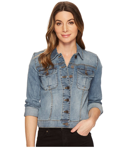 PRODUCTO 710-1 KUT de Kloth Amelia Jean Jacket Empathetic/Lavado de base medio MD