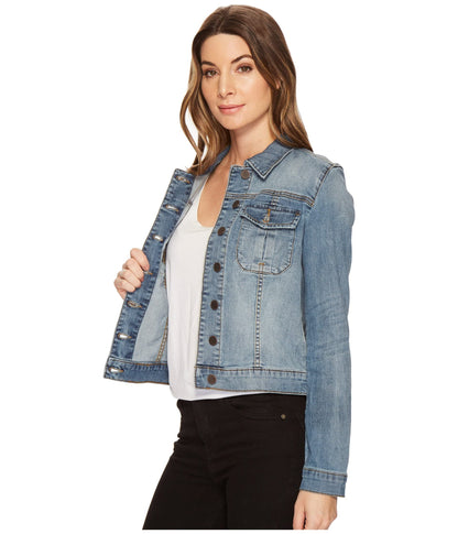 PRODUCTO 710-1 KUT de Kloth Amelia Jean Jacket Empathetic/Lavado de base medio MD