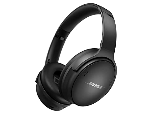 Bose QuietComfort 45 Auriculares inalámbricos Bluetooth con cancelación de ruido - Triple negro (renovado)