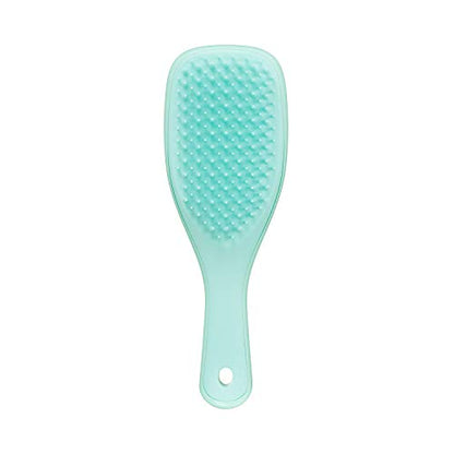 Tangle Teezer The Mini Ultimate Detangling Brush, Dry and Wet Hair Brush Detangler for Traveling and Small Hands, Sea Green