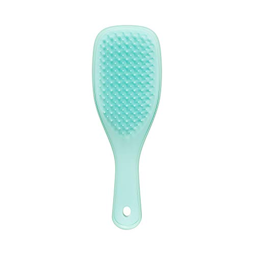 Tangle Teezer The Mini Ultimate Detangling Brush, Dry and Wet Hair Brush Detangler for Traveling and Small Hands, Sea Green