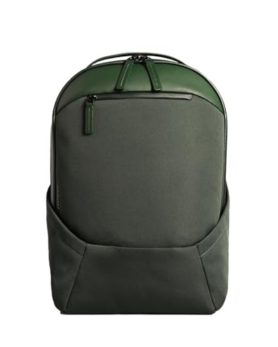 PRODUCTO 156 Troubadour Apex Backpack 3.0 - Mochila para portátil definitiva para trabajo y viajes - Bolsillo acolchado para portátil de 17" - Impermeable, ligero, espacioso - Bolsillos innovadores - Hecho con materiales reciclados - Verde