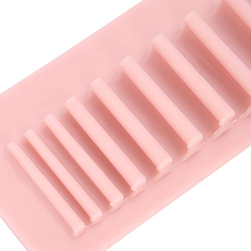 PRODUCTO 10 Estante de secado de brochas de maquillaje, soporte de almacenamiento de brochas de maquillaje, estante de secado de brochas cosméticas, organizador de almacenamiento de cepillos de dientes montado en la pared, 2 uds.