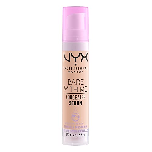 NYX PROFESSIONAL MAKEUP Bare With Me Concealer Serum, hasta 24 horas de hidratación - Ligero