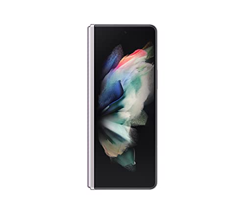 PRODUCTO 111 Teléfono celular SAMSUNG Galaxy Z Fold 3 5G, tableta con teléfono inteligente Android 2 en 1 desbloqueado de fábrica, 256 GB, 120 Hz, pantalla dual plegable, cámara debajo de la pantalla, versión EE. UU., Phantom Silver