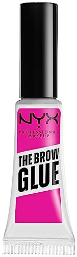 NYX PROFESSIONAL MAKEUP The Brow Glue, Extreme Hold Eyebrow Gel - Clear