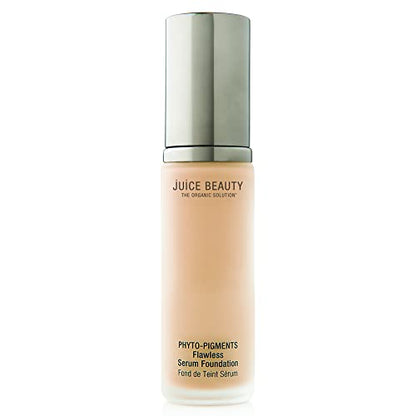 Juice Beauty PHYTO-PIGMENTS Flawless Serum Foundation - Sand | Skin-Perfecting + Age-Defying Serum in One | Plant-Derived Phyto-Pigments -1 fl oz