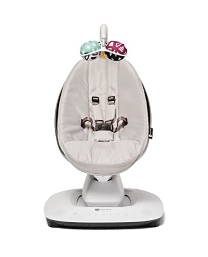 PRODUCTO 185 4moms MamaRoo Columpio multimovimiento para bebé, Bluetooth habilitado con 5 movimientos únicos, gris