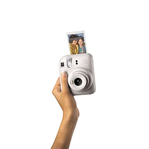 Cámara instantánea Fujifilm Instax Mini 12 - Blanco arcilla