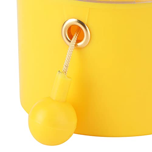 Batidora manual de yema de huevo, extractor manual de homogeneizador de huevos, máquina multifuncional para hacer huevos dorados para huevos pequeños y grandes, batidora de huevos con cuerda para tirar sin romper los huevos