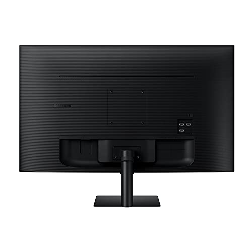 SAMSUNG 32" M70B Series 4K UHD USB-C Smart Monitor y Streaming TV, 4ms, 60Hz, HDR10, pantalla inalámbrica, juegos e IoT Hubs, Alexa integrado, 2022, LS32BM702UNXGO, negro