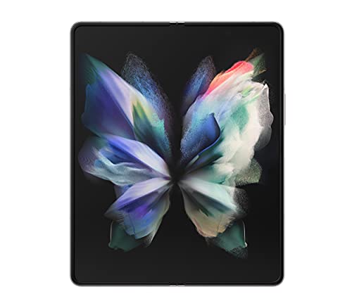 PRODUCTO 111 Teléfono celular SAMSUNG Galaxy Z Fold 3 5G, tableta con teléfono inteligente Android 2 en 1 desbloqueado de fábrica, 256 GB, 120 Hz, pantalla dual plegable, cámara debajo de la pantalla, versión EE. UU., Phantom Silver