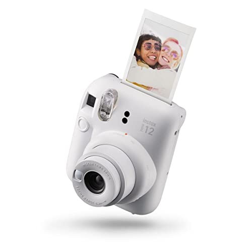 Cámara instantánea Fujifilm Instax Mini 12 - Blanco arcilla