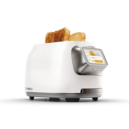 PRODUCTO 66 Tineco TOASTY ONE Tostadora Inteligente, con Pantalla Táctil, Tostada de 2 Rebanadas Individualmente, Elevación y Bajada Automática, Diseño de Acero Inoxidable de Alta Gama con Ajuste de Tostado Ilimitado, Fresco, Recalentado y Congelado