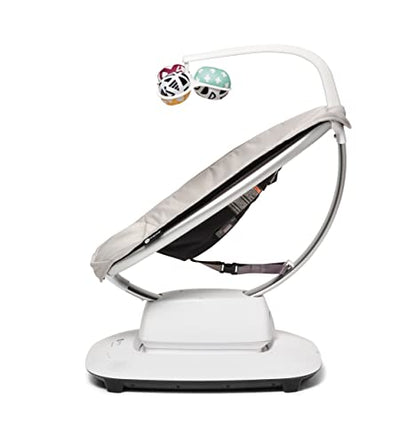 PRODUCTO 185 4moms MamaRoo Columpio multimovimiento para bebé, Bluetooth habilitado con 5 movimientos únicos, gris