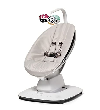 PRODUCTO 185 4moms MamaRoo Columpio multimovimiento para bebé, Bluetooth habilitado con 5 movimientos únicos, gris