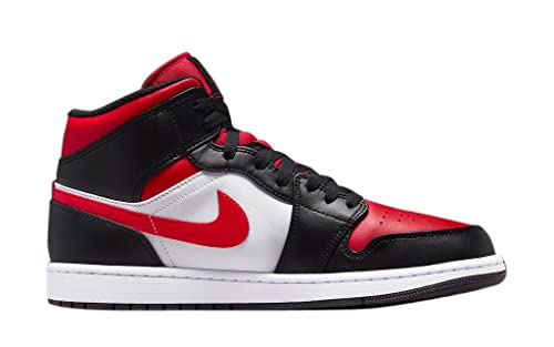 Jordan Mens Air 1 Mid 554724 079 Bred Toe - Size 8