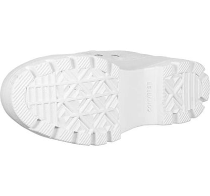 Converse - Zapatillas altas para mujer, color blanco, 7