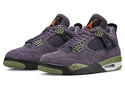 Jordan 4 Retro Zapato para mujer, Canyon Purple/Anthracite-allig, 7