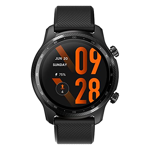 PRODUCTO 107 Ticwatch Pro 3 Ultra Reloj inteligente GPS Qualcomm SDW4100 y sistema de procesador dual Mobvoi Wear OS Reloj inteligente para hombres Evaluación de fatiga de oxígeno en sangre Batería de 3 a 45 días Micrófono NFC Altavoz