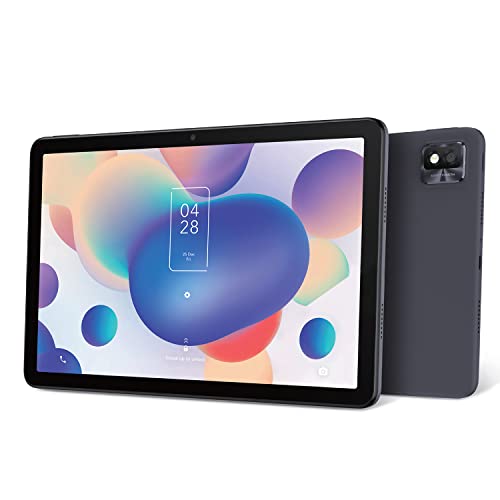 PRODUCTO 256 Tableta Android TCL, tableta TAB 10s de 10,1 pulgadas FHD, batería más grande de 8000 mAh, almacenamiento de 32 GB (hasta 256 GB), 3 GB de RAM, WiFi Android Tab, protección ocular, gris mate