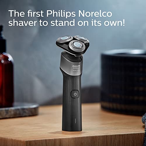 Philips Norelco Exclusive Shaver 5000X, afeitadora recargable en seco y húmedo con recortador de precisión y bolsa de almacenamiento, X5006/85