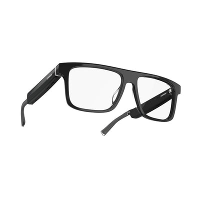 PRODUCTO 382 Gafas inteligentes Carrera con Alexa | Gafas de audio inteligentes | Monturas Sprinter negras con lentes filtrantes de luz azul | Cuadrado