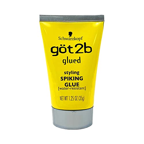 Schwarzkopf got2b Pegamento pegado para peinar, 1.25 oz (paquete de 2)