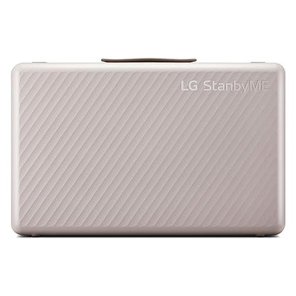 PRODUCTO 6 LG StanbyME Go Pantalla táctil inteligente portátil 1080P de 27 pulgadas (27LX5QKNA, modelo 2023), beige calmante