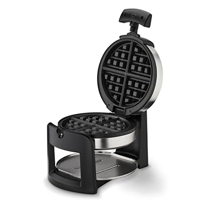 Cuisinart WAF-F40 Gofrera belga de doble tapa, nueva, negra/inoxidable