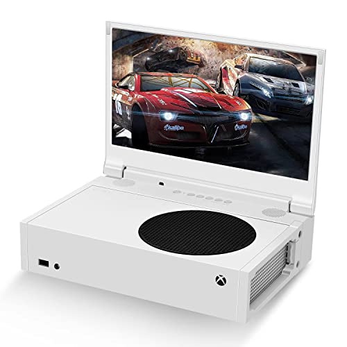 G-STORY Monitor portátil de 12,5 pulgadas para Xbox Series S, monitor de juegos portátil 1080P pantalla IPS para Xbox Series S (no incluido) con dos HDMI, HDR, Freesync, modo de juego, monitor de viaje para Xbox Series S