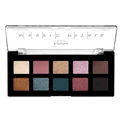 NYX PROFESSIONAL MAKEUP Mystic Petals Shadow Palette, Eyeshadow Palette - Dark Mystic