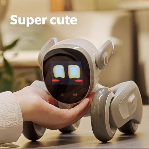 PRODUCTO 609 Loona Smart Robot, Robot Toys, Robot Pets con comando de voz, ChatGPT, codificación, carga automática, sensor táctil, reconocimiento de gestos, compañero interactivo perfecto, regalos únicos para niñas y niños