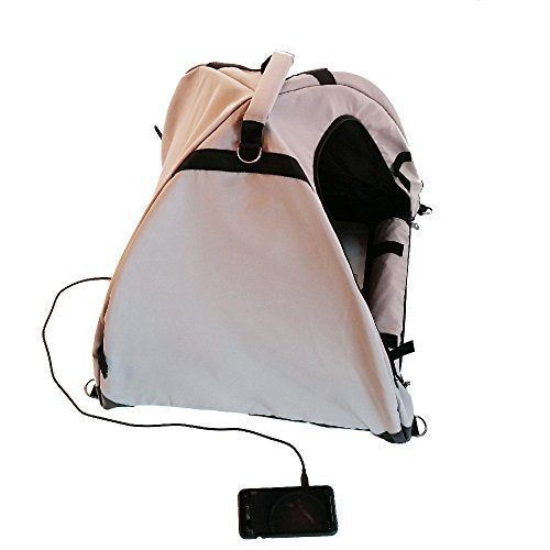 Laptop Tent Sun Shade & Water-Resistant Laptop Bag with Glare Shield, Shoulder Strap, Portable Case for Working Outside | Foldable | Privacy Cover Hood | Heat & Light Reflective Outdoor UV Material