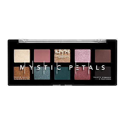 NYX PROFESSIONAL MAKEUP Mystic Petals Shadow Palette, Eyeshadow Palette - Dark Mystic