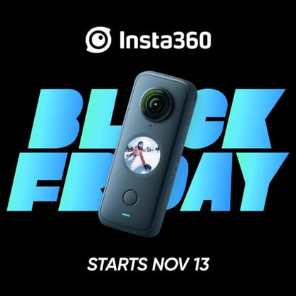 Insta360 ONE X2 Cámara de acción impermeable de 360 grados, 5.7K 360, estabilización, pantalla táctil, edición de IA, transmisión en vivo, cámara web, control de voz