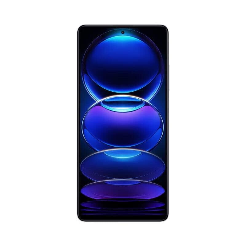 Xiaomi Redmi Note 12 Pro 5G + 4G (128GB + 6GB) Cámara triple de 6.67" 50MP desbloqueada de fábrica (solo Tmobile/Metro/Mint USA Market) + Extra (con paquete de cargador rápido para automóvil) (Azul claro)