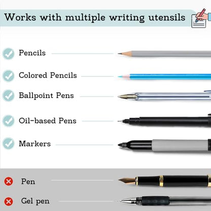 [1000 hojas] Notas adhesivas transparentes, notas adhesivas transparentes de 3 x 3 pulgadas, notas adhesivas translúcidas impermeables autoadhesivas para anotaciones, suministros universitarios, escolares y de oficina