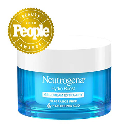 Neutrogena Hydro Boost Water Gel humectante facial sin fragancia, 1.7 fl. oz, gel limpiador facial hidratante Hydro Boost con ácido hialurónico, 2 oz, tamaño de viaje