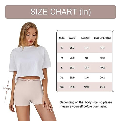 PRODUCTO 454 SHARICCA BoyShorts Bragas para Mujer, Pantalones Cortos Suaves y sin Costuras para niño, Ropa Interior, Calzoncillos Boxer Cortos, antirozaduras, 6P09,S