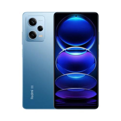 Xiaomi Redmi Note 12 Pro 5G + 4G (128GB + 6GB) Cámara triple de 6.67" 50MP desbloqueada de fábrica (solo Tmobile/Metro/Mint USA Market) + Extra (con paquete de cargador rápido para automóvil) (Azul claro)