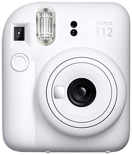 Cámara instantánea Fujifilm Instax Mini 12 - Blanco arcilla