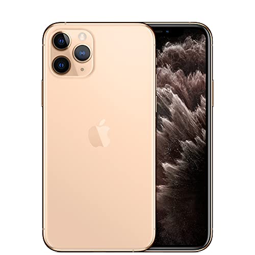 Apple iPhone 11 Pro, versión de EE. UU., 256 GB, dorado - Desbloqueado (renovado)