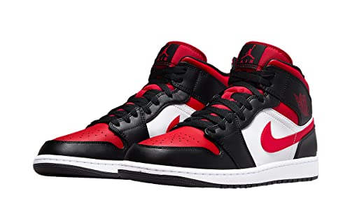 Jordan Mens Air 1 Mid 554724 079 Bred Toe - Size 8