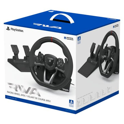 PRODUCTO 44 HORI Racing Wheel Apex para Playstation 5, PlayStation 4 y PC - Licencia oficial de Sony - Compatible con Gran Turismo 7