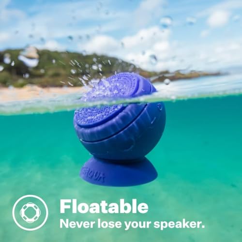 PRODUCTO 496 Speaqua – Altavoz resistente al agua, emparejamiento inalámbrico de dos altavoces, sistema de montaje 4 en 1 – Altavoz Bluetooth portátil con almacenamiento integrado (2000 canciones) – Barnacle Pro 2.0 (Dune)