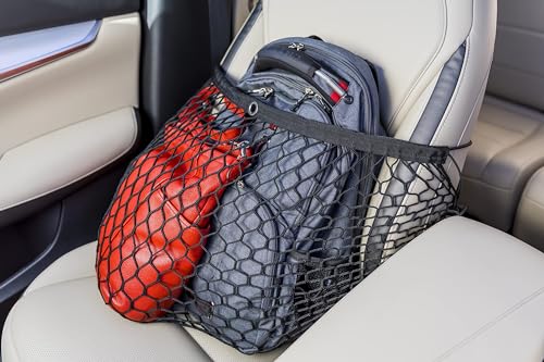 PRODUCTO 243 NETCESSITY® Seat Caddy: el organizador de asiento de red original para automóvil, totalmente plegable, no requiere reposacabezas