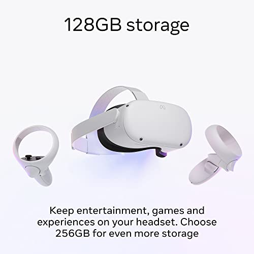 PRODUCTO 284 Meta Quest 2 - Paquete navideño de 128 GB - Auriculares avanzados de realidad virtual todo en uno